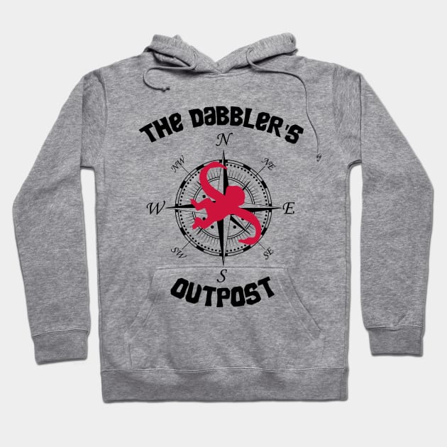 The Dabbler's Outpost w/ Logo Hoodie by dabblersoutpost